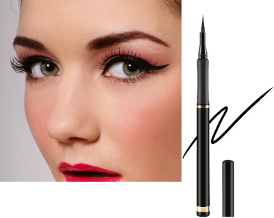 FELICECHIARA Matte Eye Liner Jet Black Bold Felt Tip Eyeliner 5 g(BLACK)