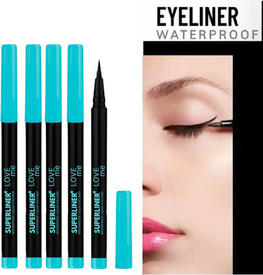 BLUST&FAMME Waterproof And Long Wearing Bold Pen Eyeliner 1a 1 ml(Black)