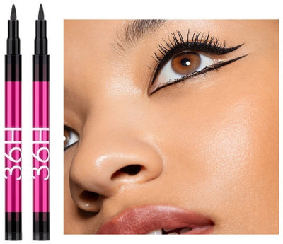 Wonholli One Stroke Easy Application Sketch Eyeliner Pen 6 g(Black)