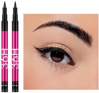 Wonholli Precision Stroke Eyeliner | Sharp & Flawless Jet Black 5 g(BLACK)