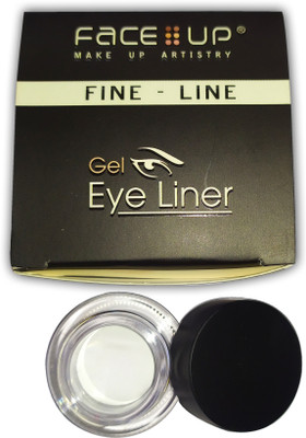 FACE UP WHITE GEL EYE LINER 3 g(WHITE)