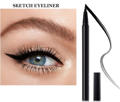 USBK Sketch Pen Eyeliner Highly Pigmented with One Stroke 2 ml(BLACK)
