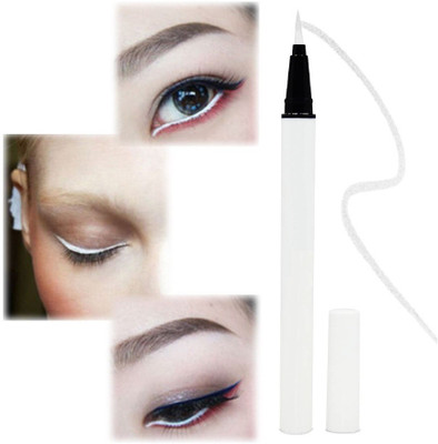 Aylily PROFESSIONAL WHITE SKETCH EYELINER FOR EYES MAKEUP 3G 3 g(WHITE)