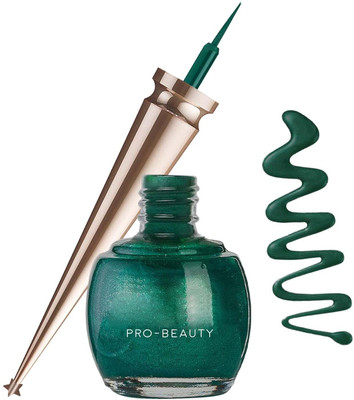 MYEONG Glittery & Shiny Liquid Long Lasting & Waterproof Smudge Proof Green Eye Makeup 5 ml(Green)