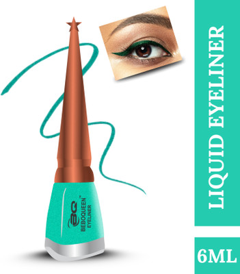 BEBO QUEEN Matte Finish Liquid Eyeliner - Long-Lasting, Waterproof & Easy to Apply 6 ml(Green)