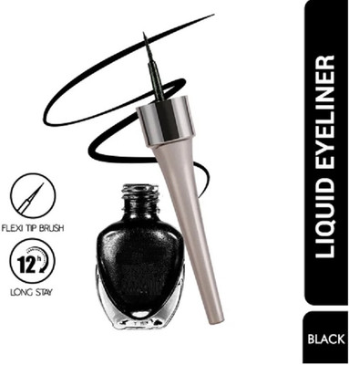 REIMICHI Liquid Eye Liner,black,Long Lasting Matte Waterproof Liner - Smudge Proof 6 ml(MATELIC BLACK)
