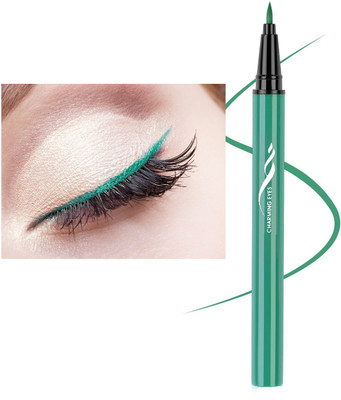 THTC waterproof, non transfer and smudge proof Green color Sketch eyeliner 3 g(GREEN)