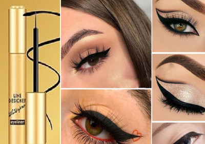 GFSU - GO FOR SOMETHING UNIQUE eyeliner liquid matte long lasting waterproof eyeliner 8 ml(BLACK)