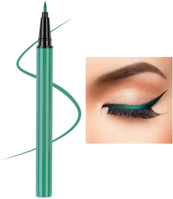 Yuency non transfer and smudge proof Green color Sketch eyeliner 3 g(green)