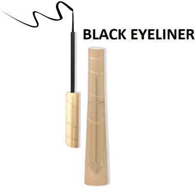 Maryville NEW LOOK BLACK EYELINER LONG LASTING USING PACK OF 1 10 g(black)