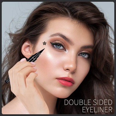 Sheny 2 IN 1 Eyeliner With Star 20 ml(BLACK)