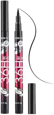 LADYLIP EyeLiner 36 Hour WaterProof Long Lasting Liquid 10 g(BLACK)
