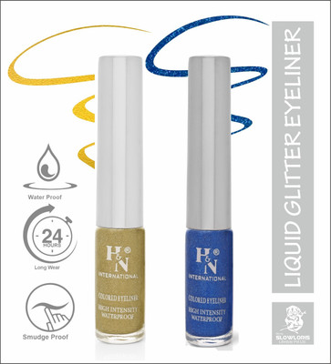 HIGHLIGHT NAILS EL1-CB (EL1-07 ) ( EL1-05)_HH 6 ml(GLITTER GOLDEN::GLITTER BLUE)