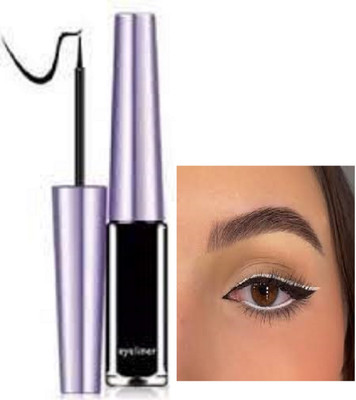 Luipui best waterproof and smudge proof black eye liner pack of 1 8 ml(BLACK)