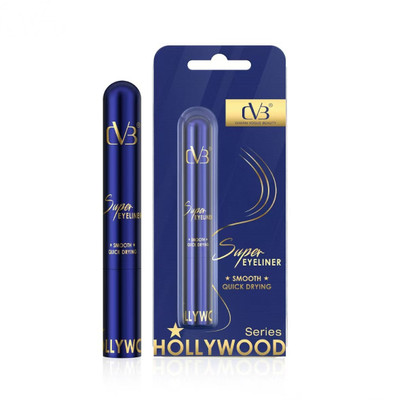 CVB SUPER EYELINER SMOOTH QUICK DRYING WATERPROOF 6 ml(BLACK)