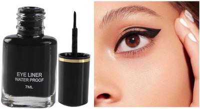 Wonholli Matte Liquid Eyeliner-Black 7 ml(BLACK)