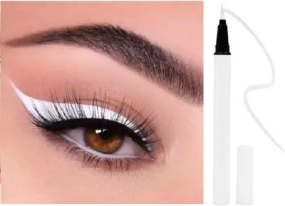 Neycare White sketch pen eyeliner | waterproof, non transfer and smudge proof eyeliner 3 g(WHITE)