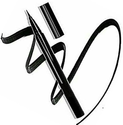 WOONGMI 24 Hour Long Lasting Liquid EyeLiner for Womens 2.5 g(BLACK)