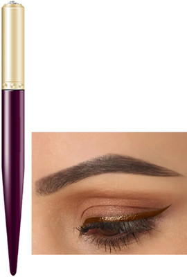 ADJD Shimmer Sparkles Liquid Brown Eyeliner for Long Lasting Stay 1.5 g(Brown)