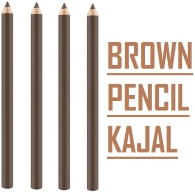 Libline Waterproof Kajal Long Lasting Eye Kajal Pencil 10 g(BROWN)