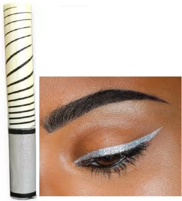 Luipui waterproof and smudge proof silver color eye liner pack of 1 5 ml(SILVER)