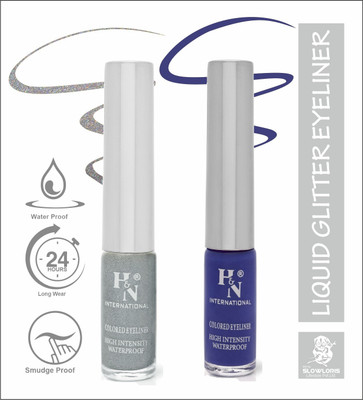 HIGHLIGHT NAILS EL1-CB (EL1-14 ) ( EL1-13)_HH 6 ml(SILVER::ROYAL BLUE)