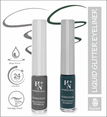 HIGHLIGHT NAILS EL1-CB (EL1-10 ) ( EL1-01)_HH 6 ml(GREY::ARABIAN GREEN)
