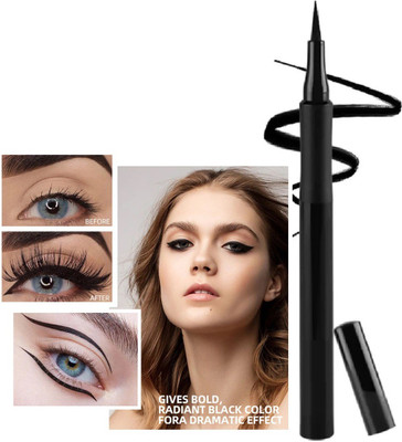 Yuency Long lasting Waterproof sketch eyeliner stay up to 36 hr 3.5 g(BLACK)