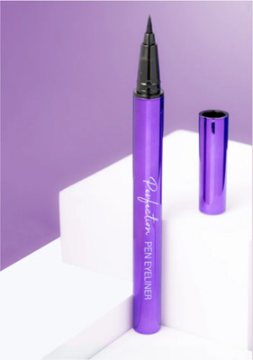 DARVING Pointy End Sketch Pen Eyeliner - Matte, Smudge Proof, Water Resistant 0.6 ml(BLACK)