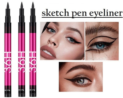 Libline Precision Liquid Waterproof Lash Eyeliner Pencil 7.5 g(BLACK)