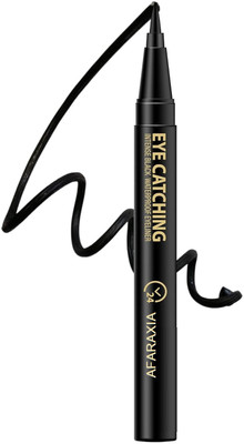 AFARAXIA Long Lasting Smudge Proof Eyeliner 0.55 ml(Black)