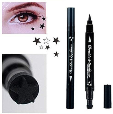 GABBU eyeliner water proof smudge proof stamp eyeliner ,star shape long lasting 2.5 ml(BLACK)