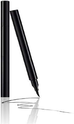 MYEONG Eye Makeup Pigment Quick Drying And Long Wearing Bold Felt Tip Pen Eyeliner 2.5 g(Black)