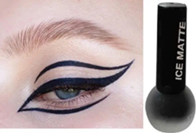 SUBIA SUPER MATTE HD BLACK EYE LINER 7 ml(Black)