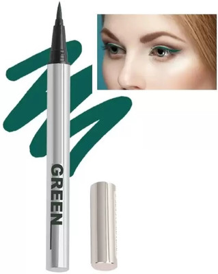 GFSU - GO FOR SOMETHING UNIQUE Colorful Waterproof Tip Liquid Eyeliner,Waterproof Formula Green Pen Eye Liner 2 ml(Green)