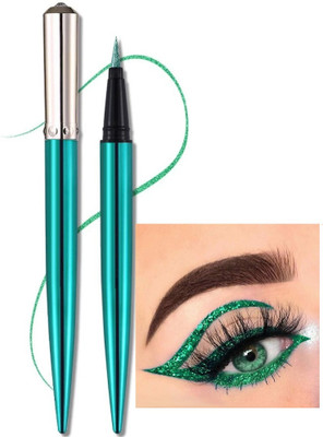 WOONGMI Diamond Liquid Eyeliner for Long Lasting Stay 1.5 g(Green)