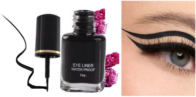 Wonholli Waterproof Liquid Eyeliner Long Lasting&Smudgeproof 7 ml(BLACK)