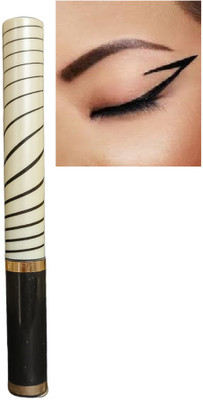 Luipui BLACK EYELINER WITH WATERPROOF PACK OF 1 5 ml(BLACK)