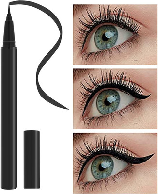 USBK Eyeliner Pen Waterproof Black Liner Sketch Pen 2 ml(BLACK)