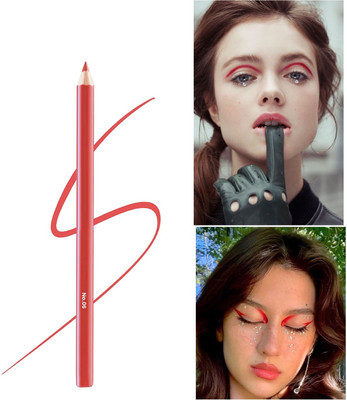 YAWI EYE LINER FOR RED COLOR PENCIL TEXTURE FOR CREAMY PENCIL LIP LINER 2 g(RED)