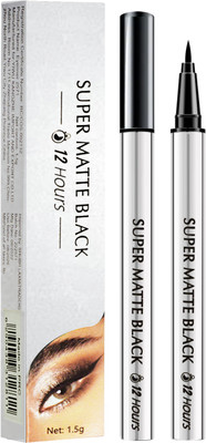 adbeni Super Matte Eyeliner | Smudge-Proof Lines | Professional Quality Liquid Eyeliner 1.5 g(Black)