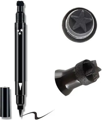 SHENYCOLORS Best Long Lasting Eyeliner With Star Pattern Tattoo eyeliner 10 g(BLACK)
