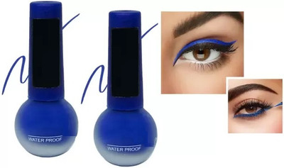GFSU - GO FOR SOMETHING UNIQUE Water Proof & Smudge proof | Blue Liquid Eyeliner 20 ml(blue)