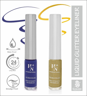 HIGHLIGHT NAILS EL1-CB (EL1-13 ) ( EL1-07)_HH 6 ml(ROYAL BLUE::GLITTER GOLDEN)