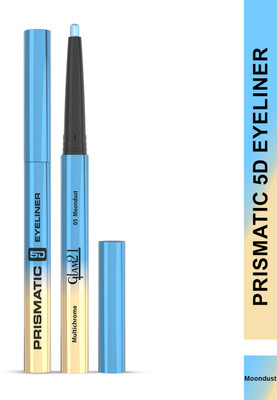 Glam21 Prismatic 5D Eyeliner with Multichrome Effect Longstay Waterproof Creamy Formula 0.4 g(05-Moondust)