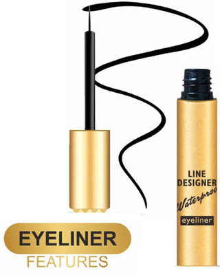 nn ALL EYES LOOK PERFECT FOR APPLY THIS EYE LINER PACK OF 1 8 ml(BLACK)