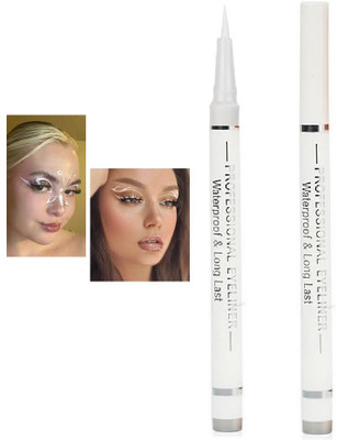 USBK White color liquid eyeliner long-lasting liquid eyeliner 2.5 g(WHITE)
