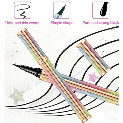 KAIASHA BLACK PEN EYELINER FOR EYES MAKE UP 10 g(BLACK)
