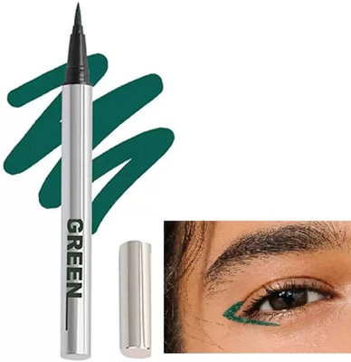 GFSU - GO FOR SOMETHING UNIQUE Eyeliner,Waterproof Formula Green Pen Eye Liner 2 g 2 ml(Green)