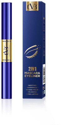 CVB C192 2IN1 MASCARA+EYELINER 8 ml(BLACK)